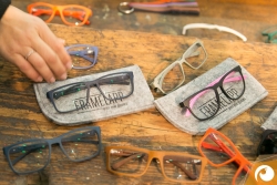 Brillen aus dem 3D Herstellungsverfahren von FRAMELAPP | Offensichtlich Berlin