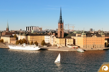 Stockholm Riddarholmen Insel nahe der Altstadt