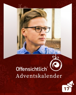 Karl - Colibris Brillen im Adventskalender 2019 | Offensichtlich Ihr Optiker Berlin