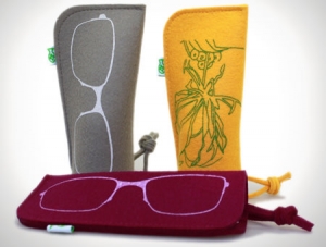 Filz-Brillenetuis aus den Berliner VIA-Werkstätten Berlin