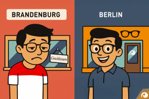 In Brandenburg ist Feiertag – Berlin behält den Durchblick! | Offensichtlich